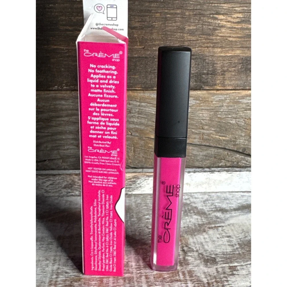 The Creme Shop My Wand + Only Matte Lipstick | Extra Sprinkles | NIB | MSRP $12